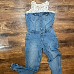 Jean jumpsuit